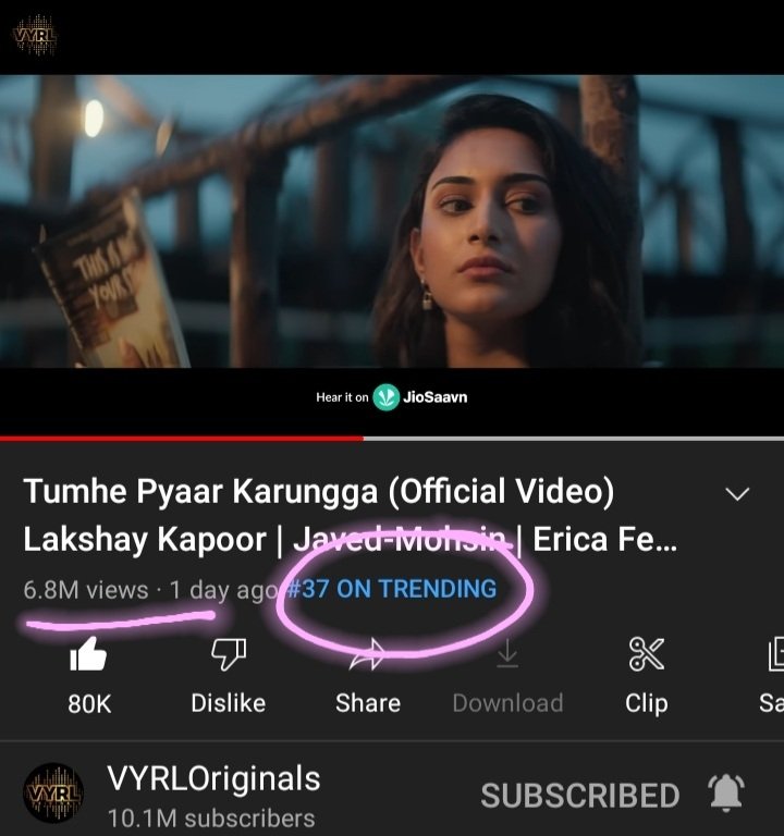 6.8M and still trending🥳🥳
#EricaFernandes