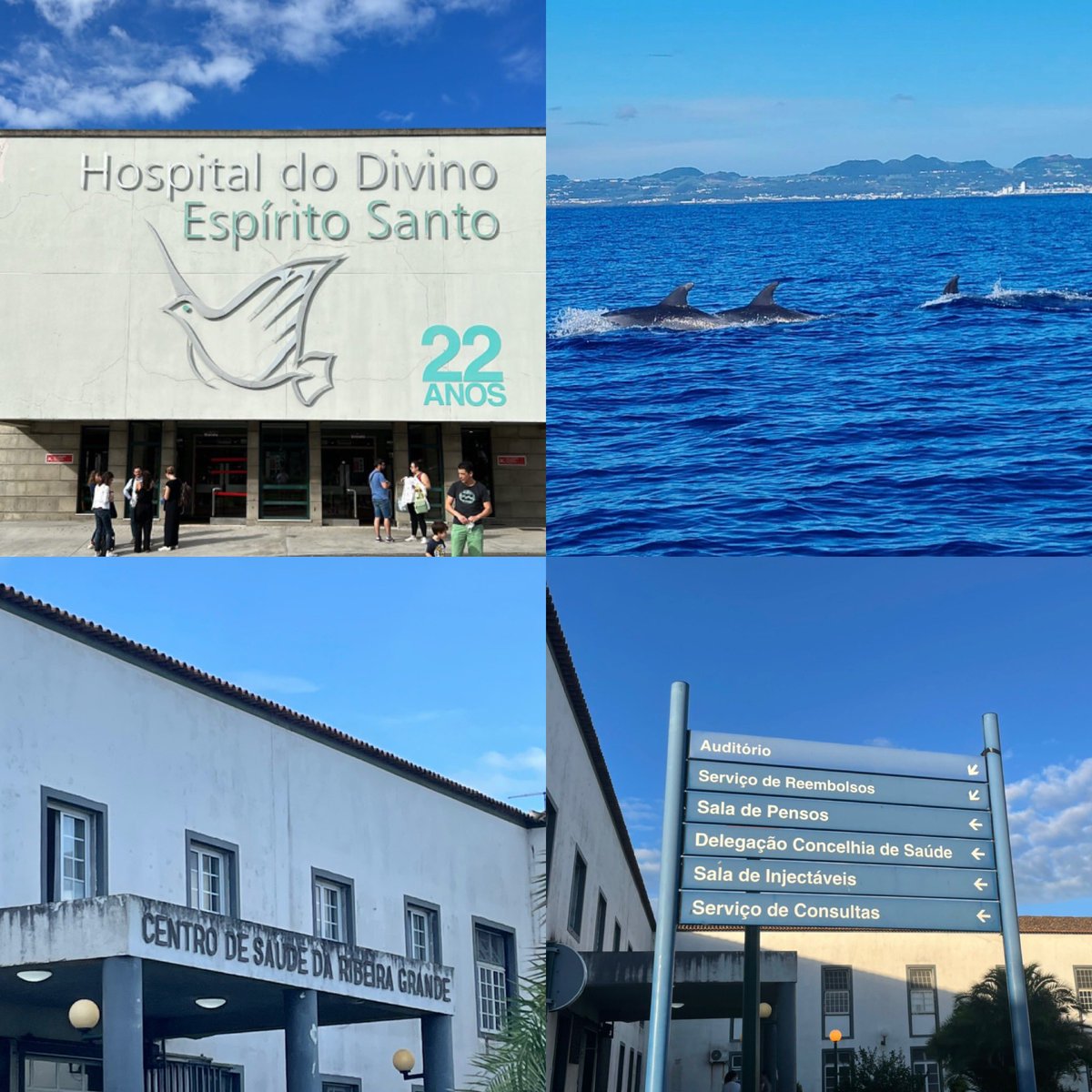 [Carnet de voyage - Jour 4] 

Notre voyage s’est poursuivi par la visite de l’hôpital do Divino Espírito Santo ainsi que du centre de santé de Ribeira Grande. 
Merci aux équipes pour leur accueil, nous ayant permis de mettre en perspective nos pratiques respectives.