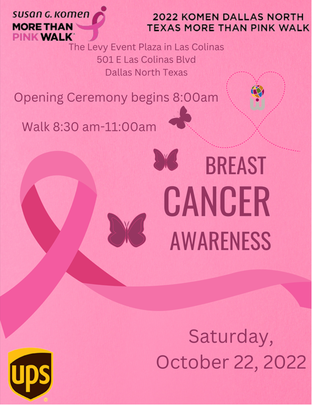 Please join The Red River WIO as they further UPS’s Mission to Lead by example as a Responsible, Caring, and Sustainable Company as they support this life saving cause that has touched many of our lives. <a href="/bigtymer504/">E.J.⚜</a> <a href="/DrBrandit/">Dr. Brandit Campbell</a> <a href="/Indyday_lions/">Independence</a>