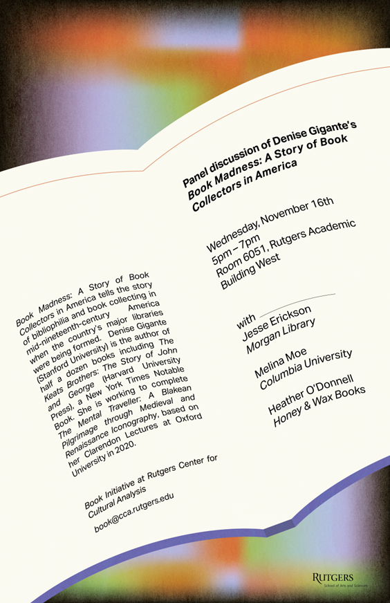 Rutgers Initiative for the Book tweet media