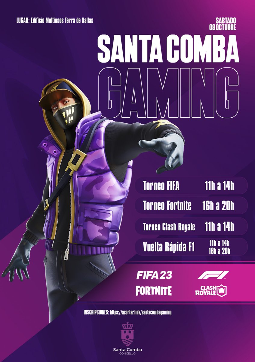TheMobition's tweet image. ¿¿¿Mañana hay Torneos de CLASH ROYALE en Santa Comba???

Mañana hay Torneos de CLASH ROYALE en Santa Comba.

👑👑👑