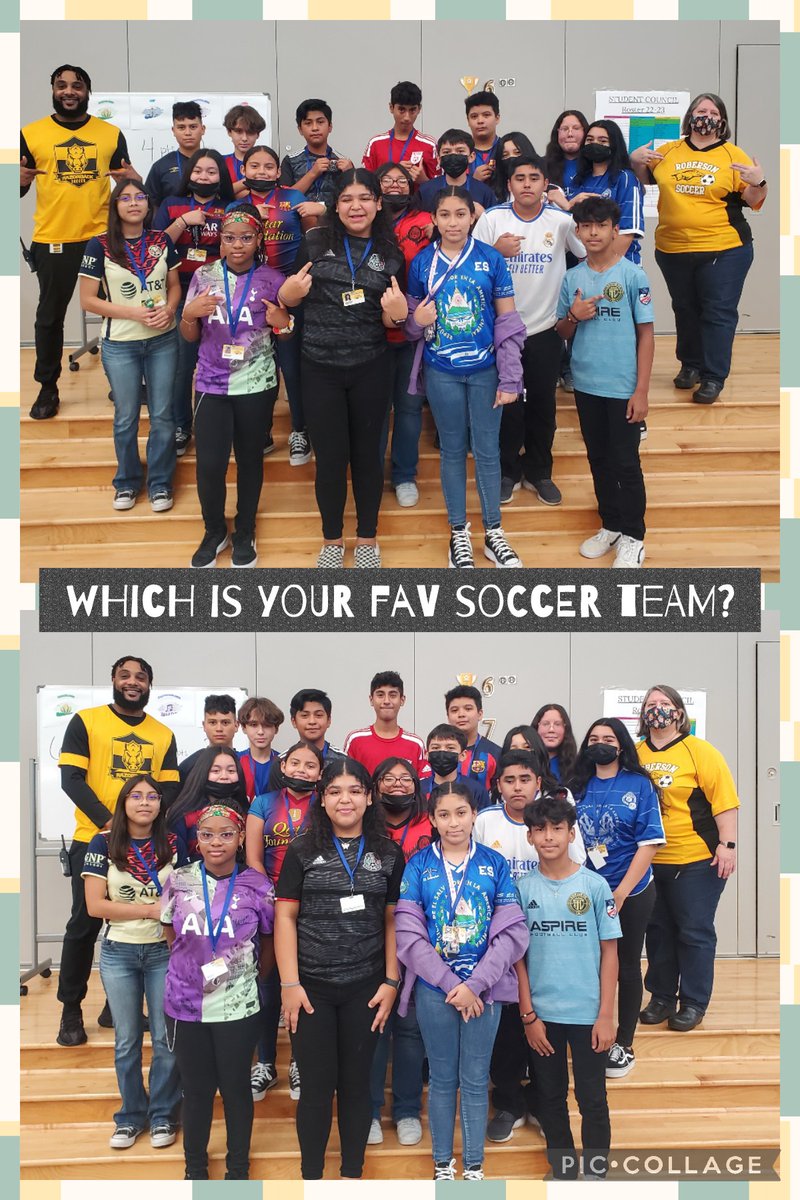 CaptivatingCan's tweet image. @RobersonSpring celebrates the 4th Friday of Hispanic Heritage Month by repping their favorite Soccer Team! Ready, set, goooaaalll! #remarkableDNA #relationshipcentered #wehavejoy
@CeceliaBrumsey @SpringISD