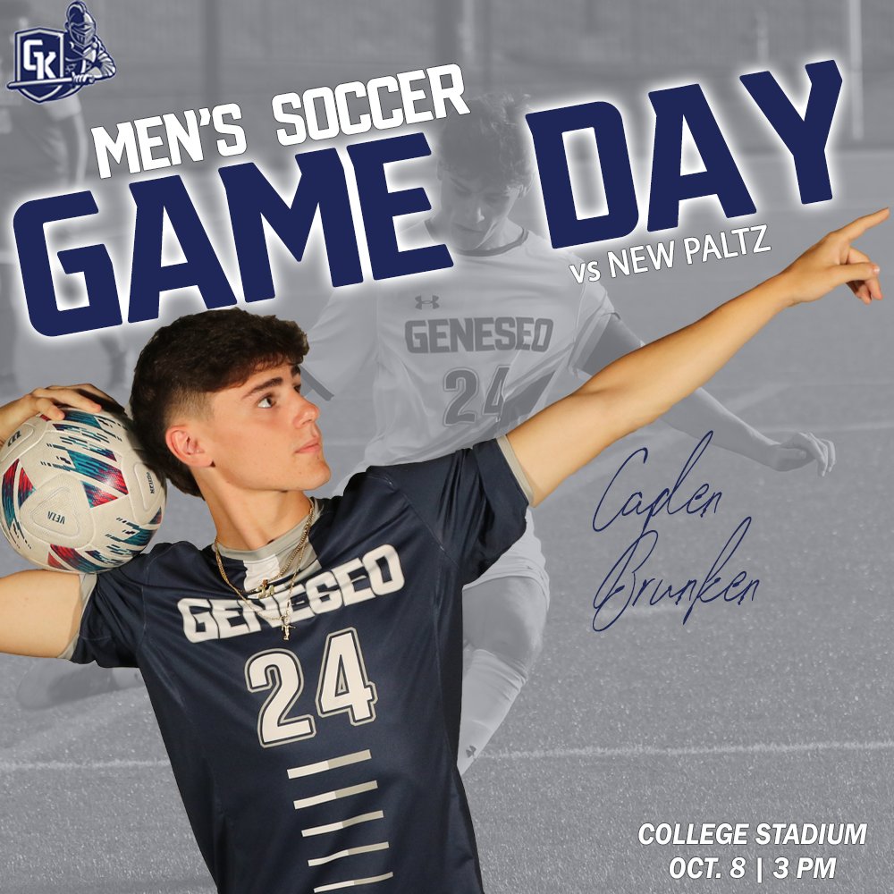 MSOC: <a href="/GeneseoMsoc/">GeneseoMSOC</a> vs. <a href="/nphawks/">New Paltz Hawks</a> | College Stadium 3 PM
LIVE STATS: geneseoknights.com/sidearmstats/m…
LIVE VIDEO: geneseoknights.com/sports/2022/8/…
#OneKnight #d3soc