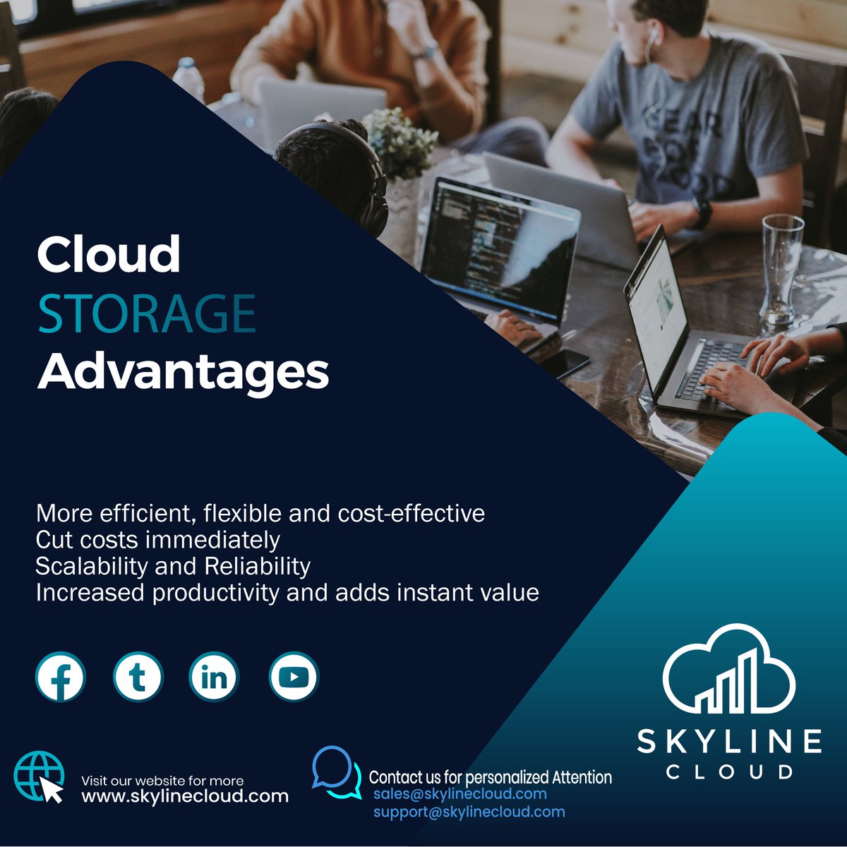 SkylineCloudSvs's tweet photo. SKYLINE Cloud provide scalable cloud storage solutions that make sense for your business.👨🏻💻🧑🏼💻
👉🏼GET A PERSONALIZED QUOTE WITH US!
💻 https://t.co/INW13OA8Ur
📧 support@skylinecloud.com | sales@skylinecloud.com
#CloudStorage #Quickbooks #SkylineCloud #QuickbooksSoftware
#Software https://t.co/3Hb3QGiuVR