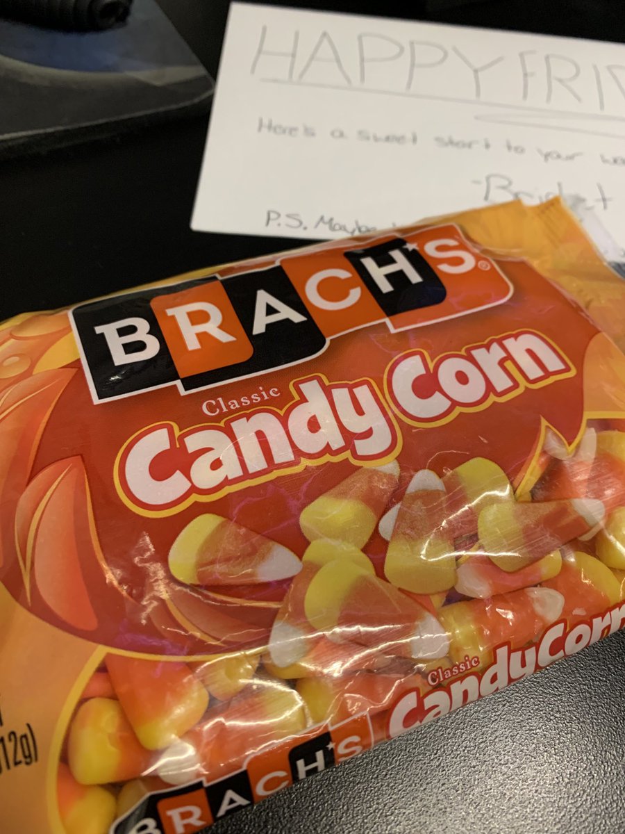 JimTeskeNC9's tweet photo. If I seem a bit ‘hyped up’ on the air tonight it is because overnight producer ⁦@bridgetbrogan16⁩ left this for me in the weather office today #SugarHigh https://t.co/Bx9hykdPtt