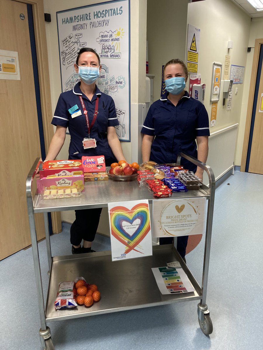 KBarrio's tweet photo. @nasha2804 and Liv delivering some well deserved treats to our maternity team in Winchester today for staff focus week! 😊@HHFTnhs @HHFT_Maternity @ktpt1507 @WatkynsM https://t.co/0F8kKr6Lsx