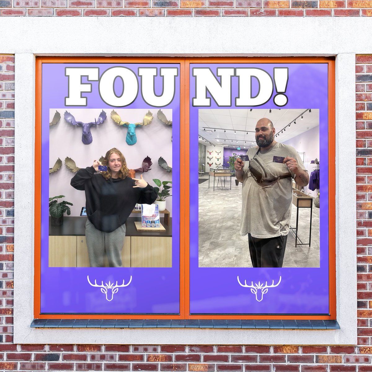 Congrats to these two, for finding our hidden gift cards!
Follow us on Tik Tok for clues to other hidden gift cards!
tiktok.com/@purplemooseca…

#hiddenmoney #giftcardchallenge #hiddencash #toronto #oshawa #northyork #durhamregion