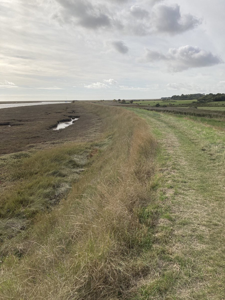 markeaves3's tweet photo. Day 13 - last long leg done.  Weather dry but 23km into a strong headwind hard work.  Lovely views and brilliant to be joined by my sister Kate. Last leg tomorrow from Felixstowe Ferry to Landguard Point - followed by the pub. https://t.co/3n0ZIIa2D2