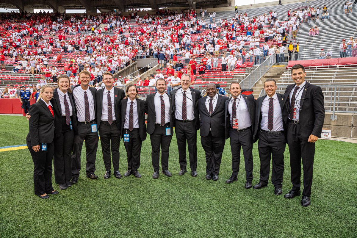 badgerband's tweet photo. We'd like to take a moment to thank our incredible staff for everything they do for this band. They work so hard to help us put on amazing shows every pregame and halftime, and we don't know what we'd do without them. Thank you for everything!
#EatARock
📸: @pxphotography https://t.co/77WfjCtFHi