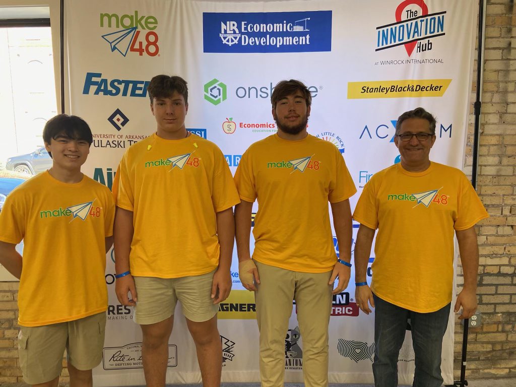 principalatious's tweet image. #PACompete #PASTEM
our team #PABruWIN led by physics teacher Mr. Williams starts the amazing Maker48 challenge. My 💰 is on these gentlemen to win. #PAProud