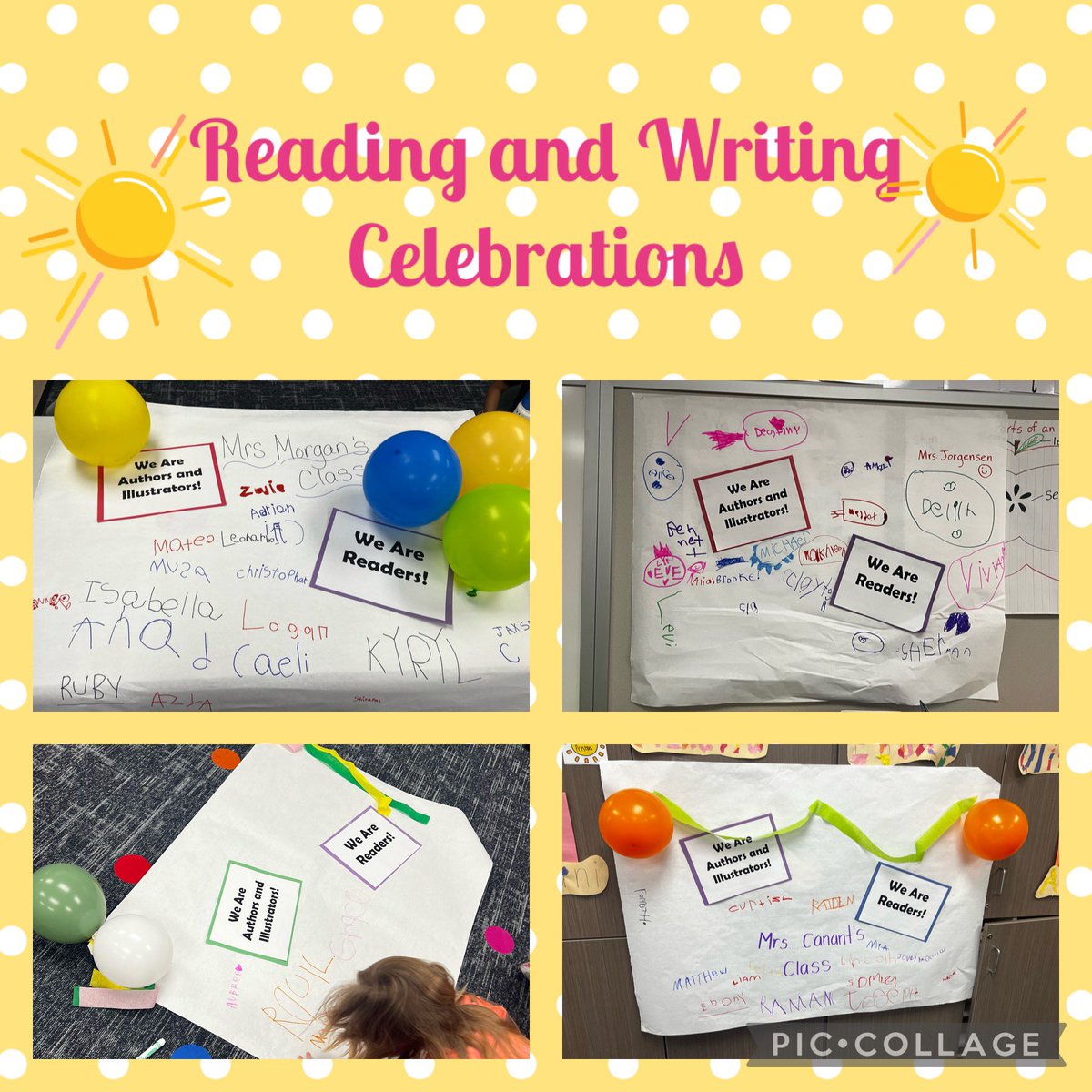 spangler_farney's tweet photo. Reading and Writing Celebrations In Kindergarten! #readersinthemaking #writersinthemaking #togetherweshine @CFISDFarney https://t.co/U6v35aiUvp