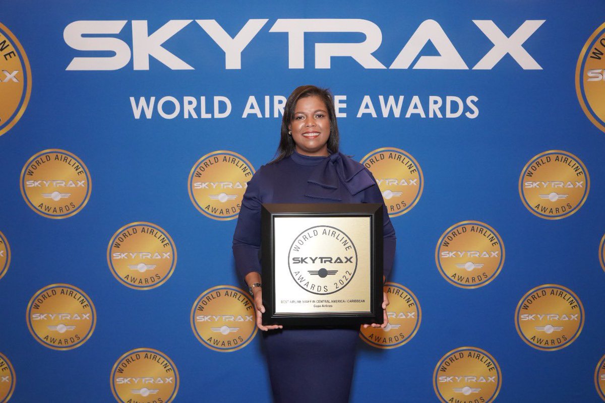Por séptimo año consecutivo, Copa Airlines gana como “Mejor Aerolínea y “Mejor Personal de Aerolínea en Centroamérica y Caribe” de los reconocidos "World Airline Awards" de Skytrax. Este reconocimiento es el reflejo, compromiso, dedicación y el trabajo en equipo del #CopaTeam.