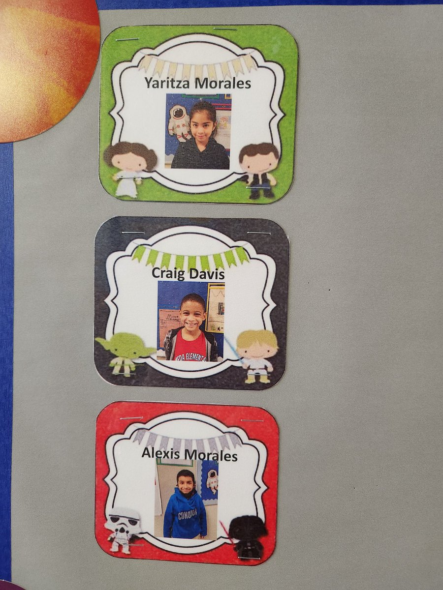 Anlyacosta's tweet photo. Almeda’s Imagine Math Bulletin Board is ready and running. We have our first board leaders with 30 or more lessons passed. Let's the Imagine Math Star Wars Challenge continues. @msbowman7 @Almeda_Elem @Ian_Olmstead @deandra_waters @MsMariaPinedo @ImagineLearning @HISD_ElemMath https://t.co/GfLFMgYZjr