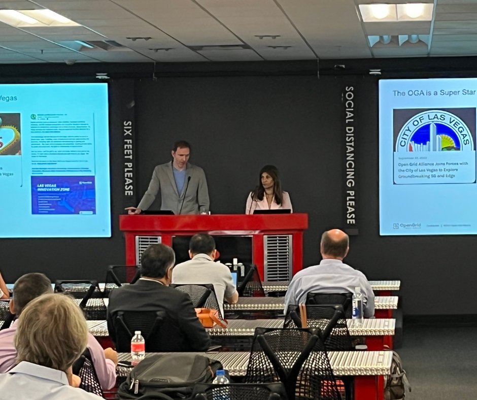 opengridallianc's tweet photo. Last week our members convened in #LasVegas for the OGA Annual Member Meeting, where we recapped the incredible progress of this year, heard an inspiring keynote from John Roese, CTO, Dell Technologies, and set goals for the upcoming year.
#oga #opengridalliance #opengrid https://t.co/cP36MqBvPQ