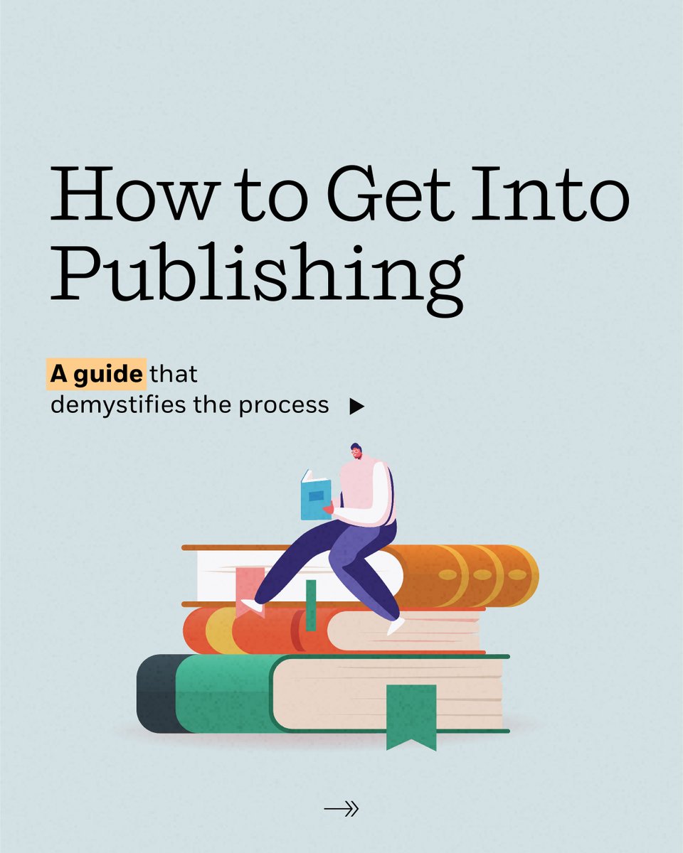 penguinrandom's tweet photo. ICYMI: How Can I Get Into Publishing? ✍️ Find tips to help navigate the process of finding a career in the publishing world: https://t.co/cfhIXNTyT9 https://t.co/9Svehyzr0l