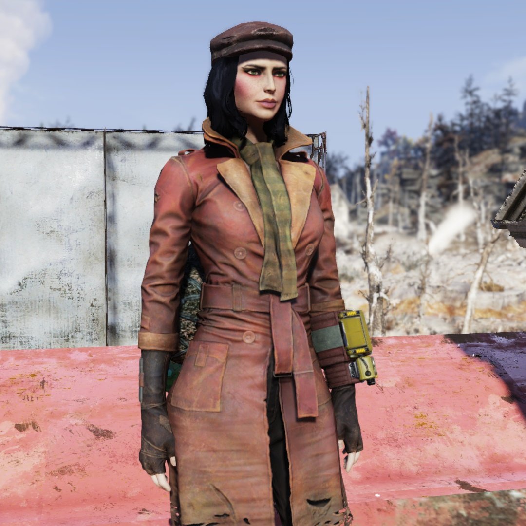 _ariahz's tweet photo. better late than never, happy 25 years Fallout, I took the time to make my F76 character look like Piper my favorite companion #Fallout25 #Fallout25th https://t.co/eEBbFkjjww