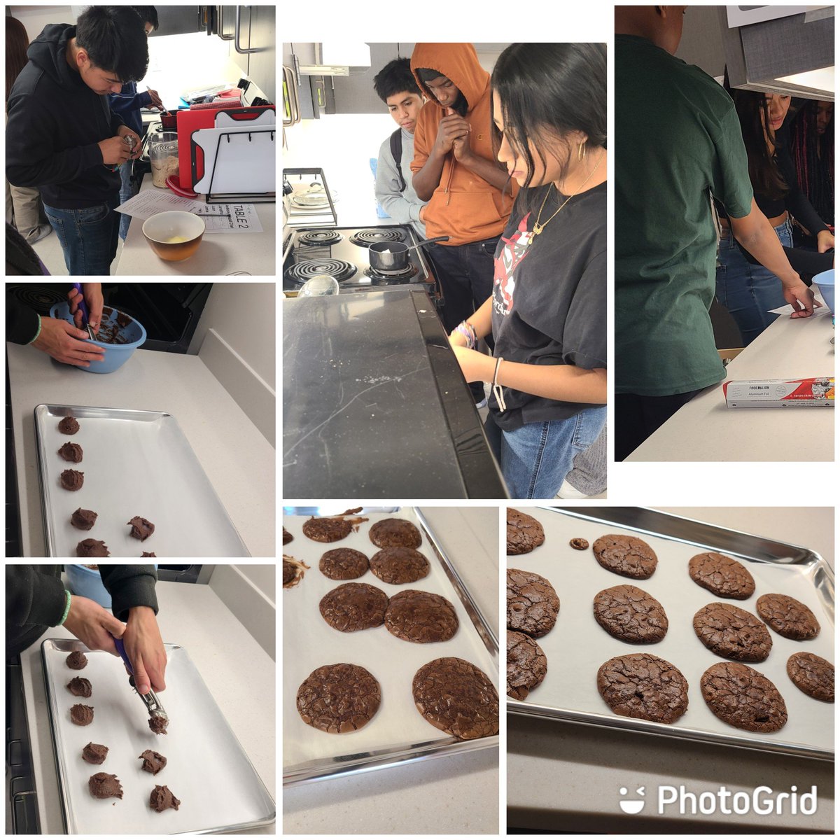 Measurement labs are always fun. Brownie cookies for the win. <a href="/GrahamRedDevils/">Graham High School</a> <a href="/ABSSPublic/">Alamance-Burlington School System</a>