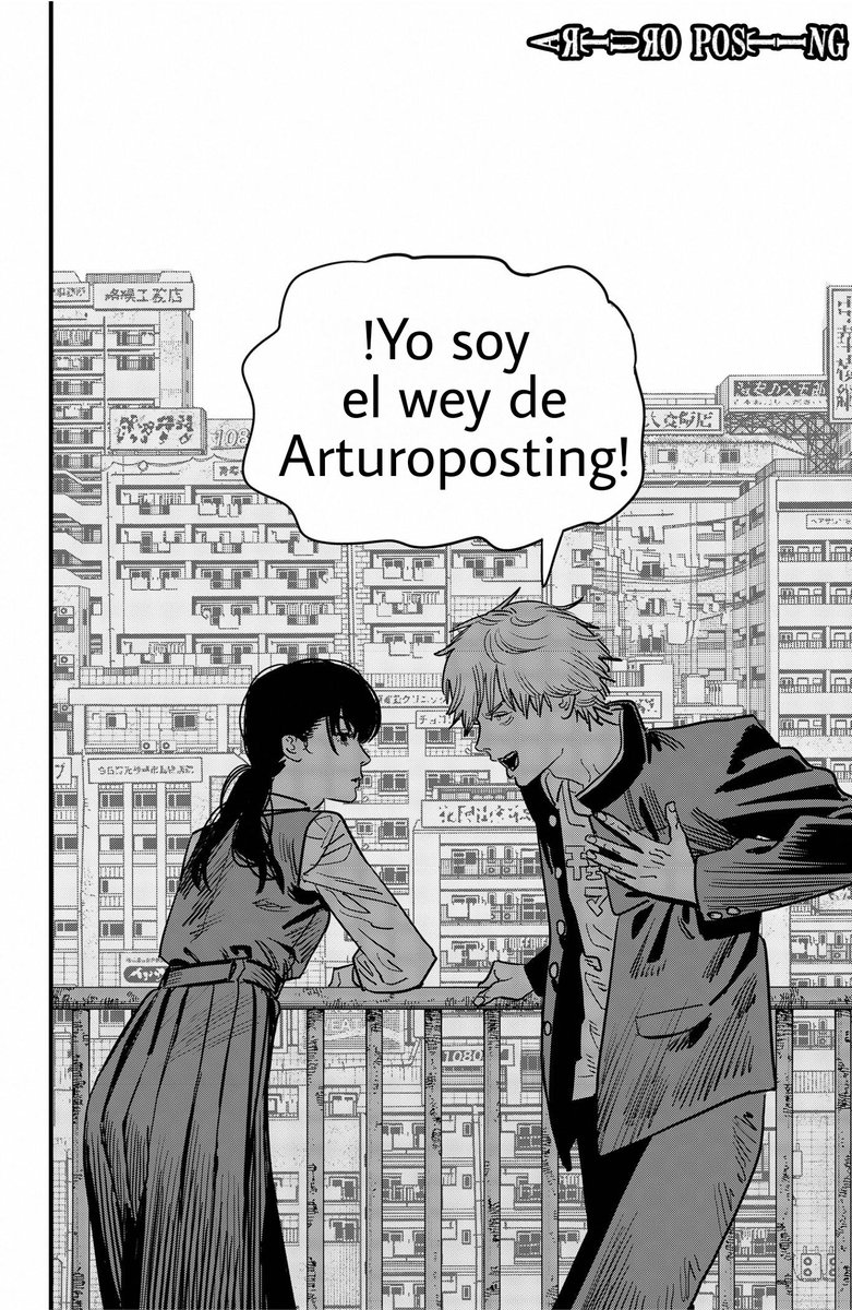 APosting69's tweet photo. Cualquier parecido con la coincidencia es mera realidad 
-pokemichel

#chainsawman 
#anime https://t.co/I92hIbkqxM