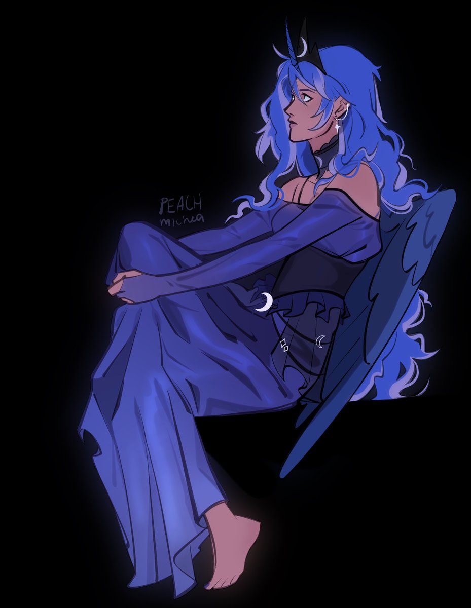 peachmichea's tweet photo. Goddess of Sun and Goddess of Moon 

#mylittlepony #mlpart https://t.co/3B771le9XM