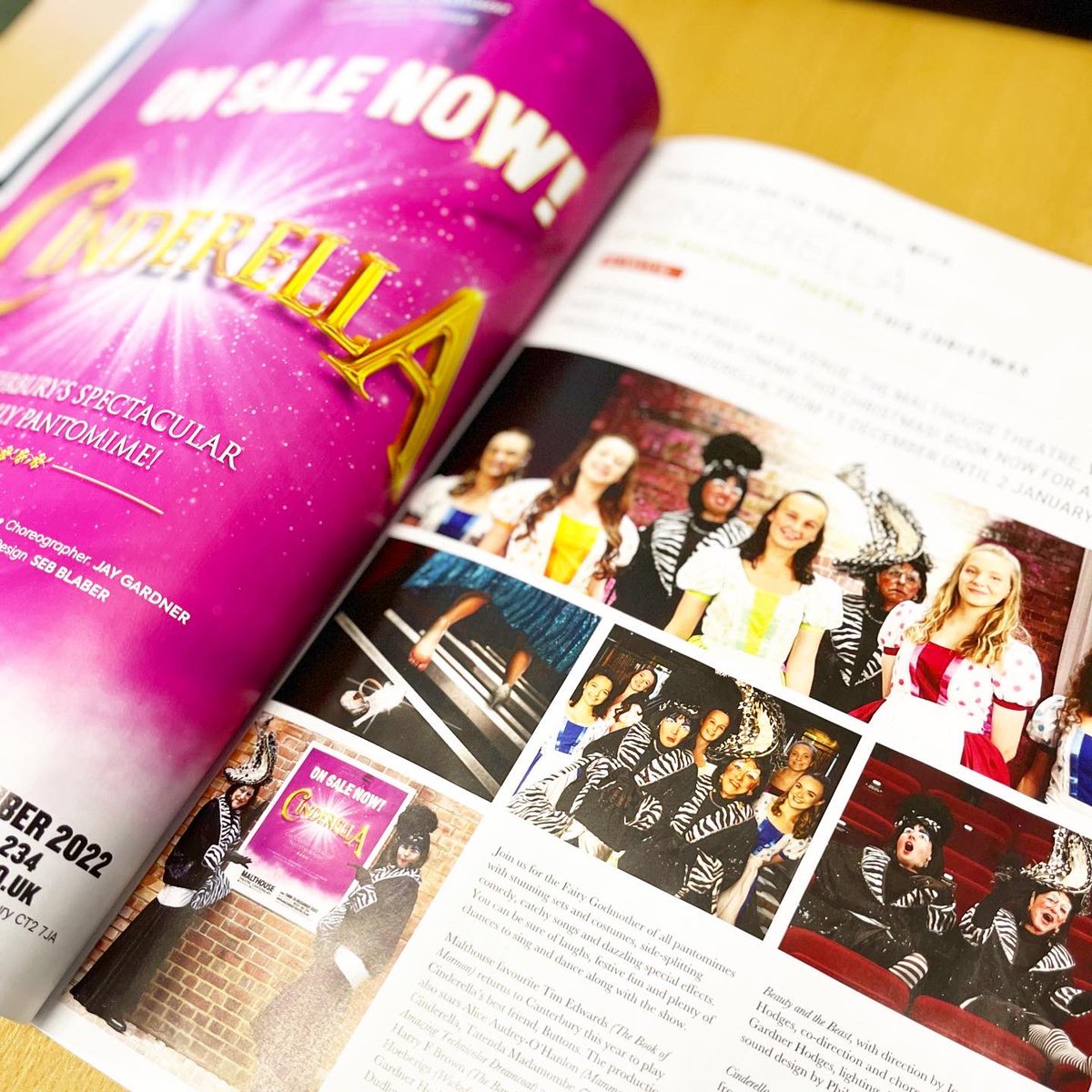 Canterbury Panto (@canterburypanto) on Twitter photo What a delight to see CINDERELLA on the front of the incomparable <a href="/insideKENT/">insideKENT</a> magazine for their Autumn edition and a brilliant editorial inside!
Have you got your copy yet?! Grab one now and prepare to feel festive!
Tickets on sale NOW:
malthousetheatre.co.uk/event/cinderel… What a delight to see CINDERELLA on the front of the incomparable <a href="/insideKENT/">insideKENT</a> magazine for their Autumn edition and a brilliant editorial inside!
Have you got your copy yet?! Grab one now and prepare to feel festive!
Tickets on sale NOW:
malthousetheatre.co.uk/event/cinderel…