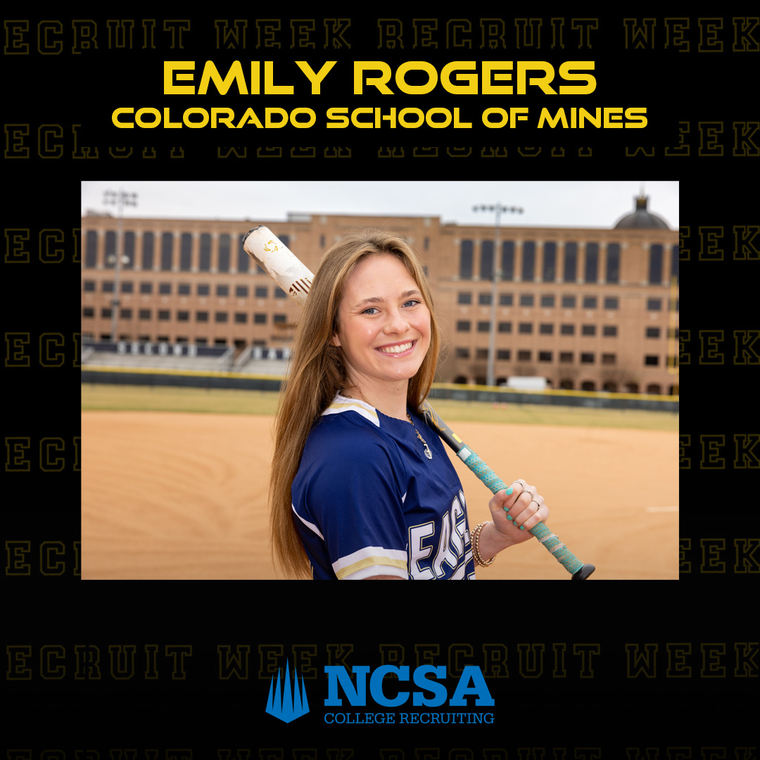 thealliancefp's tweet photo. We're excited to wrap up #RecruitWeek 🥎 with a success story! 

Meet @EmilySueRogers, a Colorado School of Mines commit who utilized @NCSA_Softball on her journey to find her fit. 

She shares a bit about her experience and a few pieces of advice below  (1/3) 🧵⬇️ https://t.co/Df7RI3vjGw