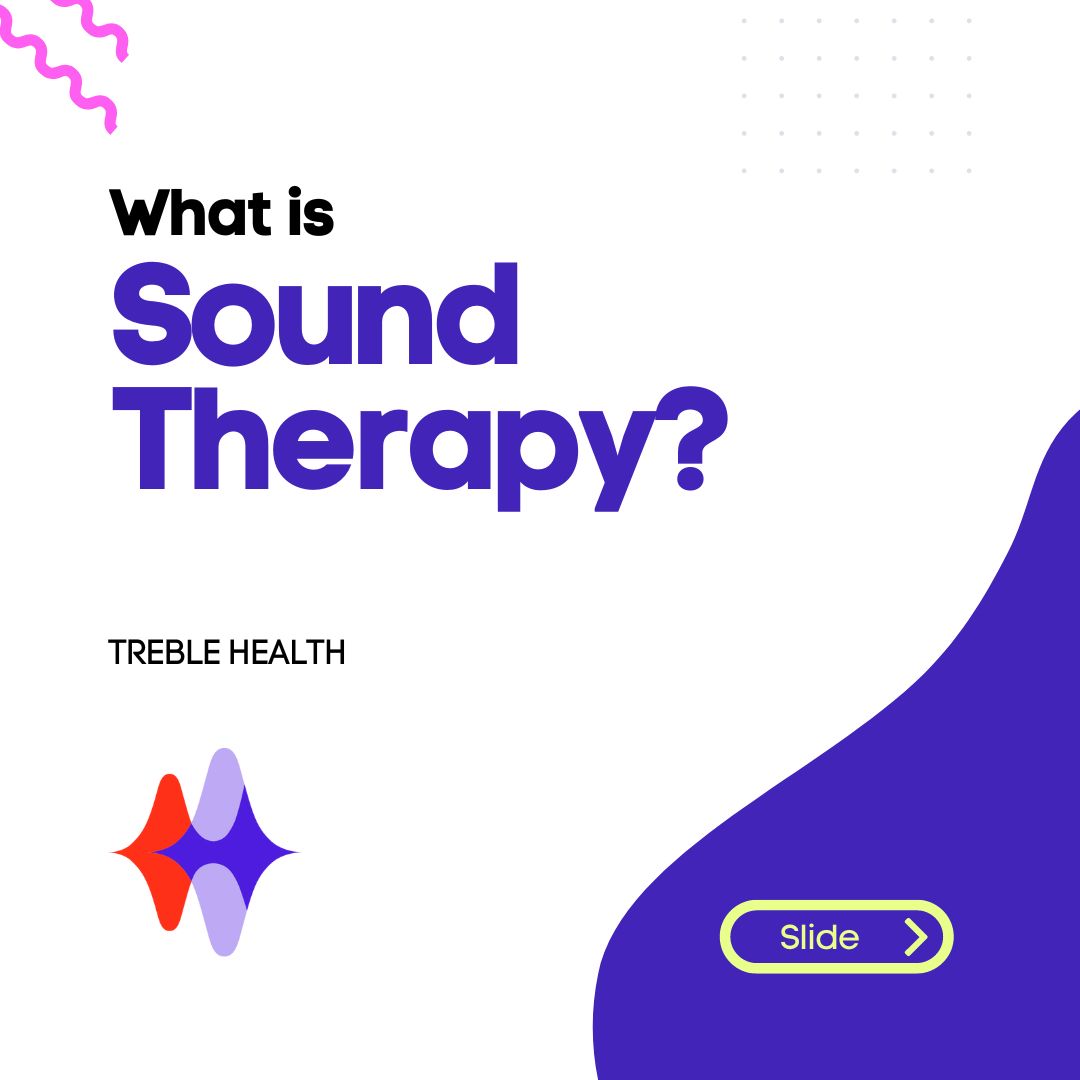 treblehealth's tweet photo. Sound therapy is one of the most effective treatments for managing tinnitus. Here are some important facts about sound therapy and how it can help tinnitus patients.
#tinnitus #soundtherapy #TrebleHealth #tinnitus #tinnitusrelief #tinnitusmanagement #soundtherapyfortinnitus https://t.co/iIfhrXt4Vc