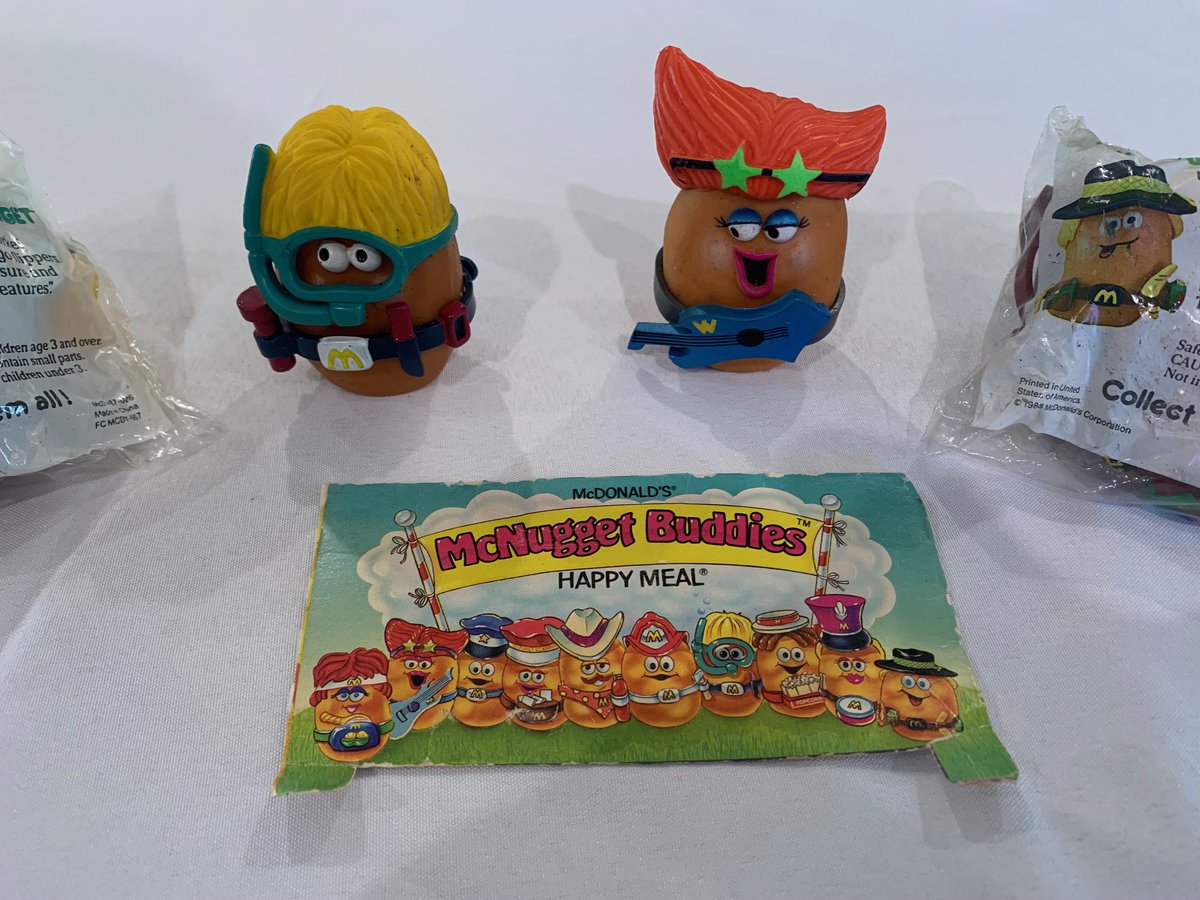 AskChattic's tweet photo. @McDonalds Any chance we'll see another round of Adult Happy Meals? We'd love to see these guys make a comeback (with two eyes or four)! #adultHappyMeals #vintagetoys #nostalgia https://t.co/XmQf3YYkIM