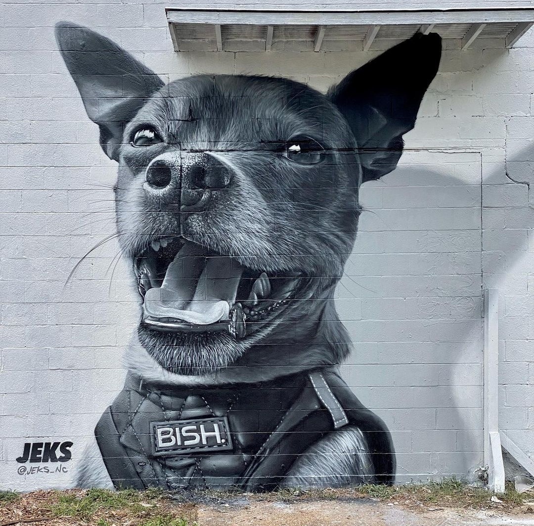 MolinaStreetArt's tweet photo. 'Bish' by American Jeks in Atlanta (GA), USA (2022) #jeks #atlantastreetart #streetart #lamolinastreetart 📷 via artist https://t.co/soz3HpKXTU https://t.co/jw8NOqqzLl