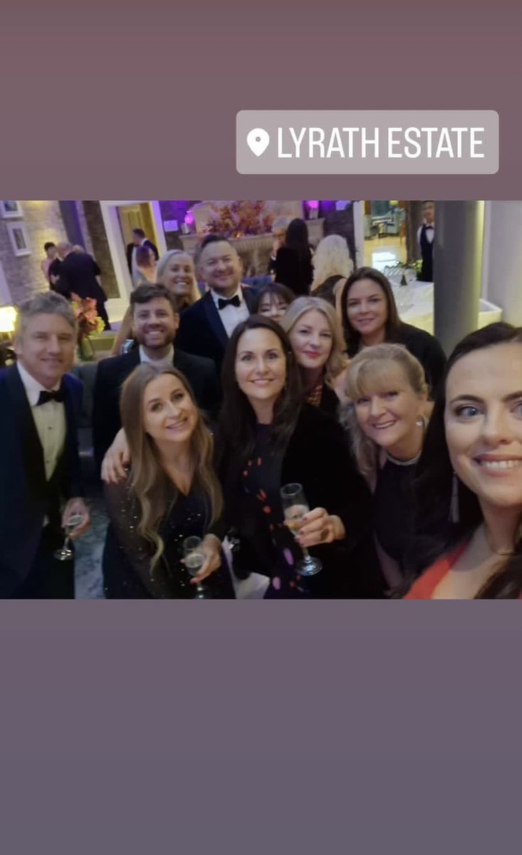 KTBoylan's tweet photo. Team night out #imro22 #imroawards https://t.co/KyZSz6wBf9