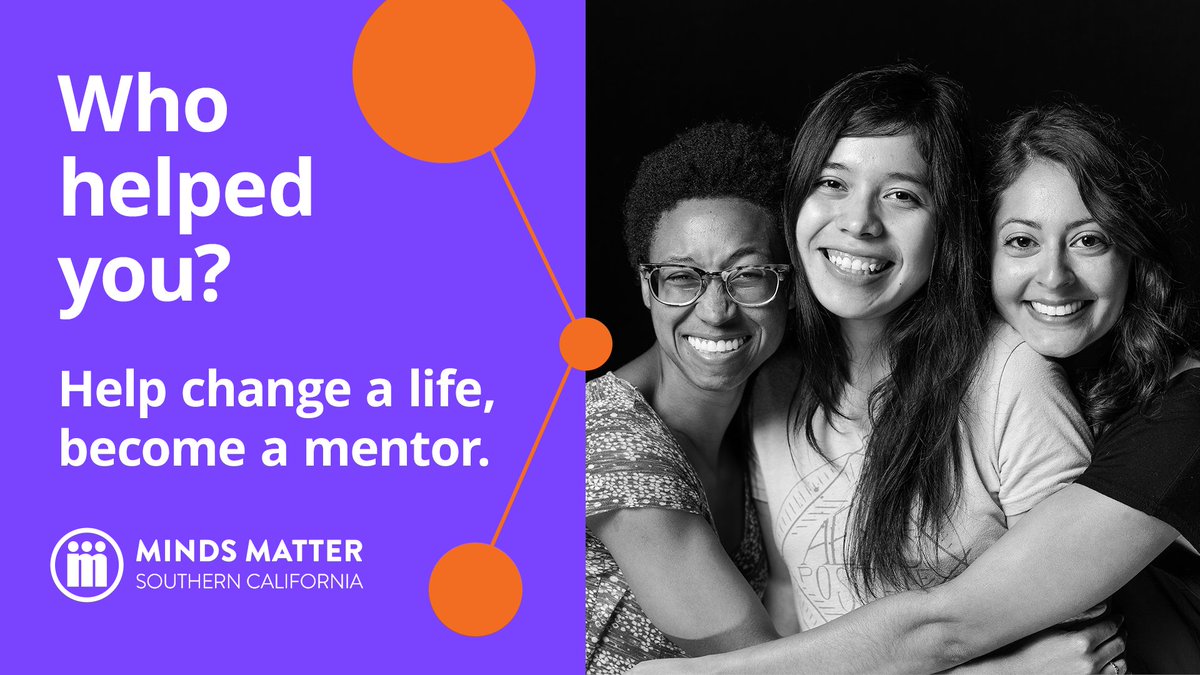 mmsocal's tweet photo. Mentoring is the heart of Minds Matter’s vision for change. You can help change a student's life personally and academically. Pay it forward. Make a difference by becoming a Minds Matter mentor. Visit our website to learn more and apply. https://t.co/qvue6uwsD1 https://t.co/99gJXsDUBb