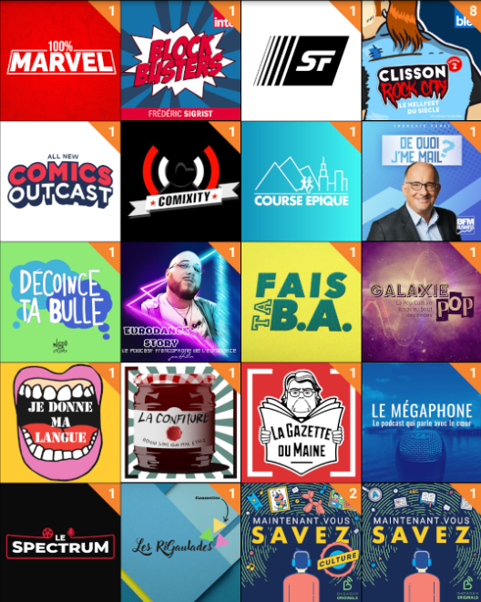 clegot's tweet photo. Journal des sorties de podcast
1/2
@MatteoSapin @BlockbustersFI @PlusquedelaSF @FreyCapucine @ComicsOutcast @Comixity @CourseEpique @QuoiMail @T31_Prod @Eurodance_Story @FTBApodcast @PopGalaxie @wproof @LaConfiture @StephenKingFr @dimregnier #LeSpectrum @Rigaulades @mntvoussavez https://t.co/AaVnPuFCeC