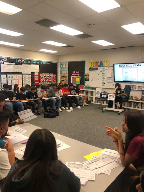 Great way to introduce argumentative writing... a mock trial. Did Mary Maloney murder her husband? Found not guilty after lots of information presented by the prosecution and defense. (Mary got away with murder!)
<a href="/MissLofgren1/">Linda Lofgren</a> <a href="/BurtonBulldogs/">Burton Middle School</a> <a href="/BurtonSchools/">Burton Schools</a>