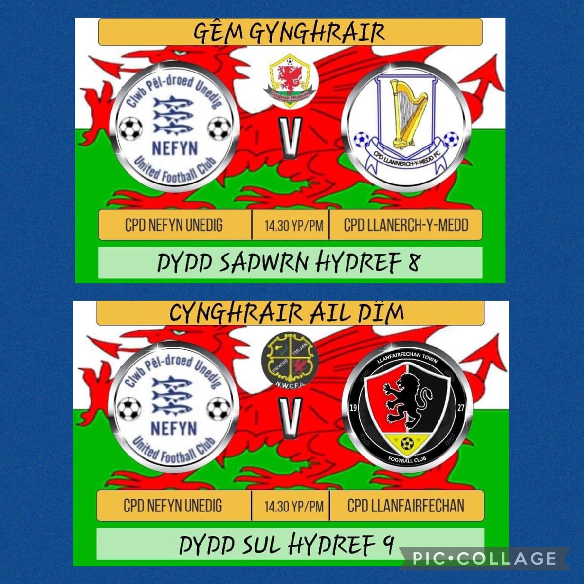 Dewch i gefnogi dros y penwythnos!