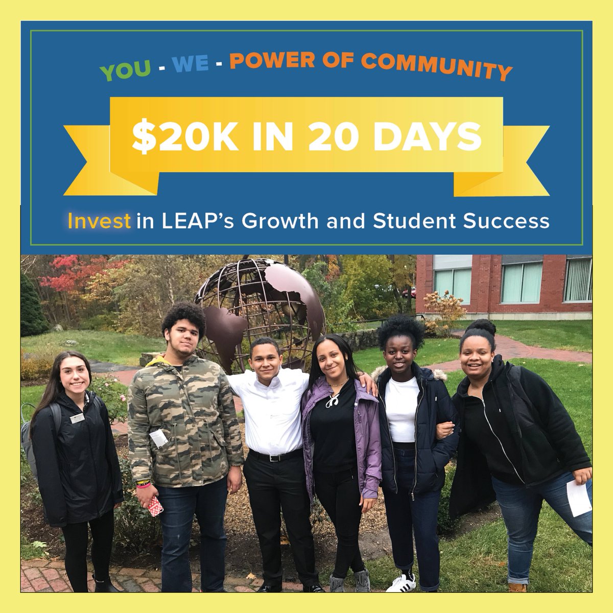 All students deserve quality opportunities to learn, grow and become who they dream to be. Together, we can empower them to achieve. #YouWeCommunity leap4ed.org/community