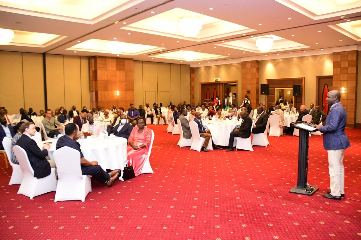 This evening, I hosted a dinner at Sheraton hotel Kampala for our International guests who are here for this year’s National Prayer Breakfast taking place tomorrow at State House Entebbe.