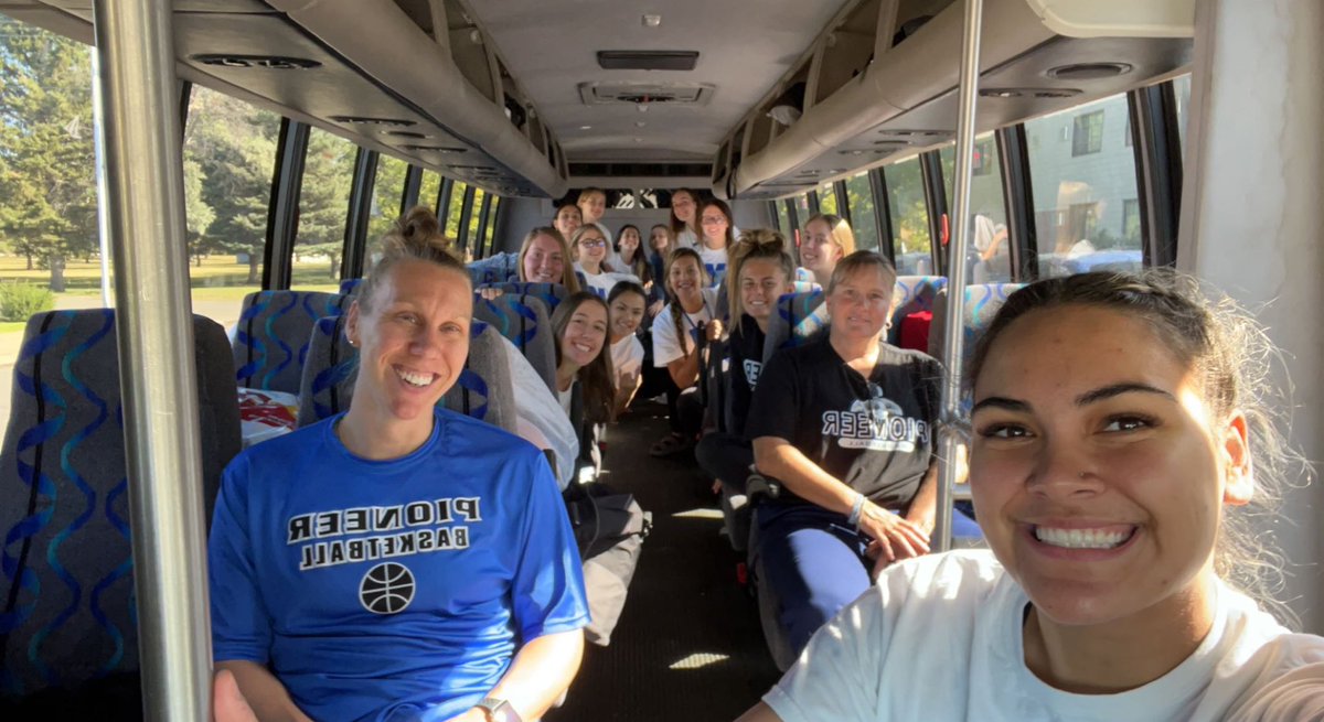 MilesCCWBB's tweet photo. First road trip of the season, Colorado here we come! #GoPioneers #EngageTheProcess https://t.co/R1kNj77sN7