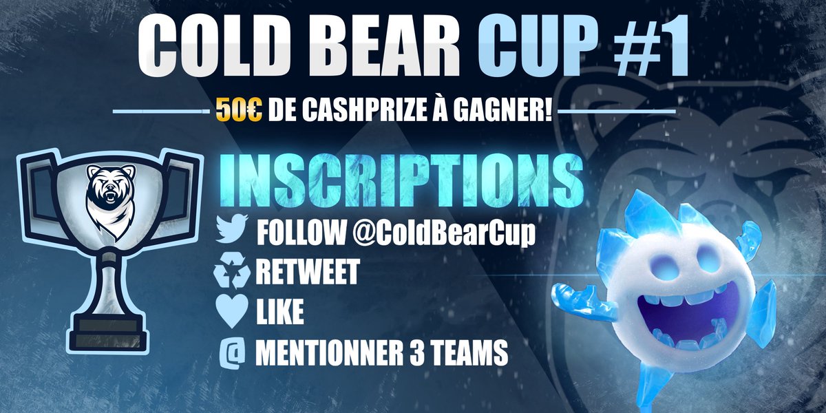 ColdBearCup's tweet photo. La voici notre première éditions en team !

Merci de venir en privé avec les preuves. https://t.co/H9Y4ZewTQU