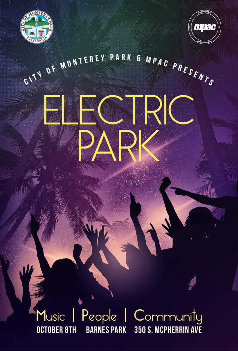 Excited to be a part of this electronic dance music event for all ages &amp; making my LA county debut! Free RSVP &amp; info:  eventbrite.com/e/electric-par…