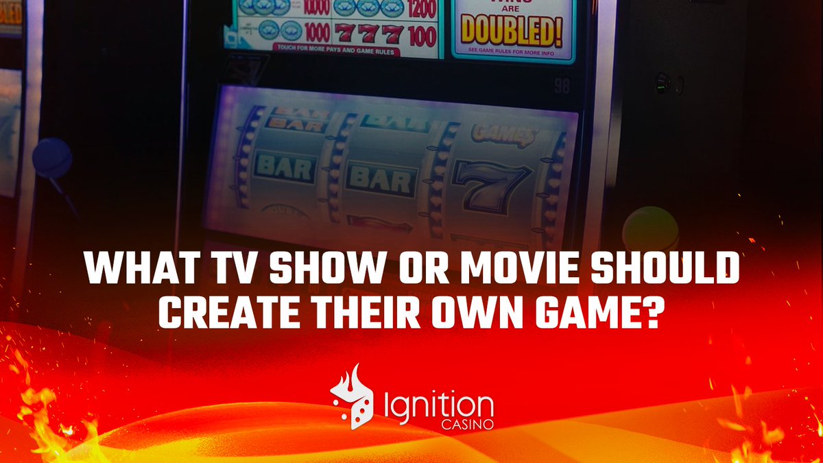 Ignition_AU's tweet photo. What TV show or Movie should create their own game? Tell us in the comments below! 👇 🎰
#ignitioncasino #pokermachine #casino #onlinecasino https://t.co/AiKywKQSf2