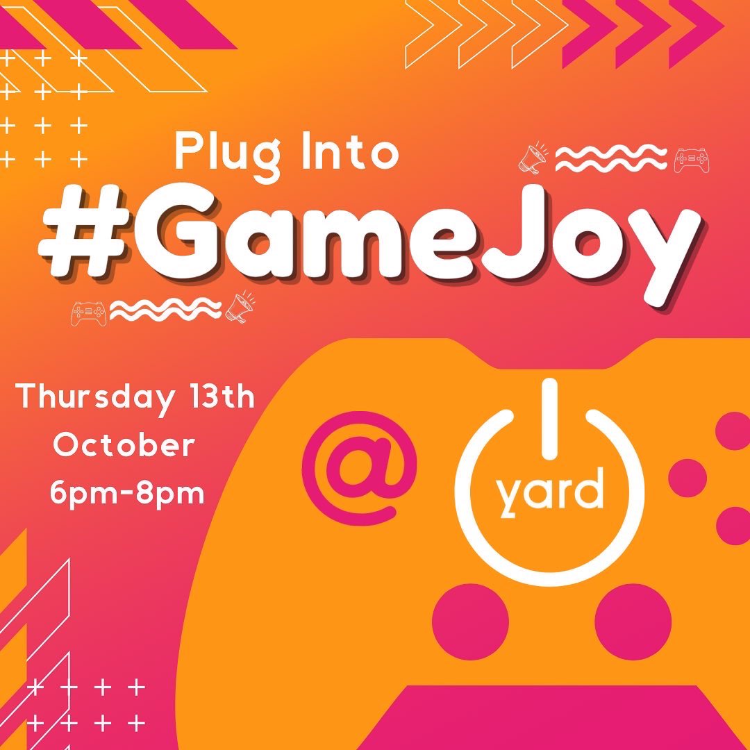 yardarthouse's tweet photo. 📣This week at #FREEYARD 📣 we have a ARTIST KITCHEN🎨 with self-taught multi-skilled @emkayhaytch, free mindfulness thanks to HEALER IN RESIDENCE 🌱Kareen of @calmifyuk , REASONING 💬and some #GAMEJOY 🕹with the fantastic @Mikayla_Sinead you don’t wanna miss it 🤩🤩💫 https://t.co/X1E7s7bv2I