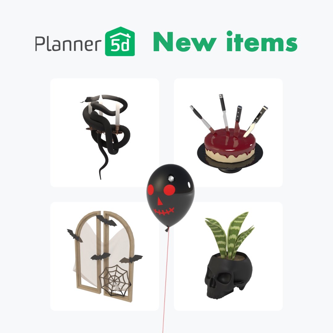 Planner5D's tweet image. This is #halloween and over 42 new items in our design catalog!🎃 See how to find them: planner5d.com/blog/new-hallo…

#newdecor #changedesign #designchallenge #designchange #planner5ddesign #plannercommunity #planner5d #plannercommunity #renovationhelp #hallowzeen #halloweendecoration