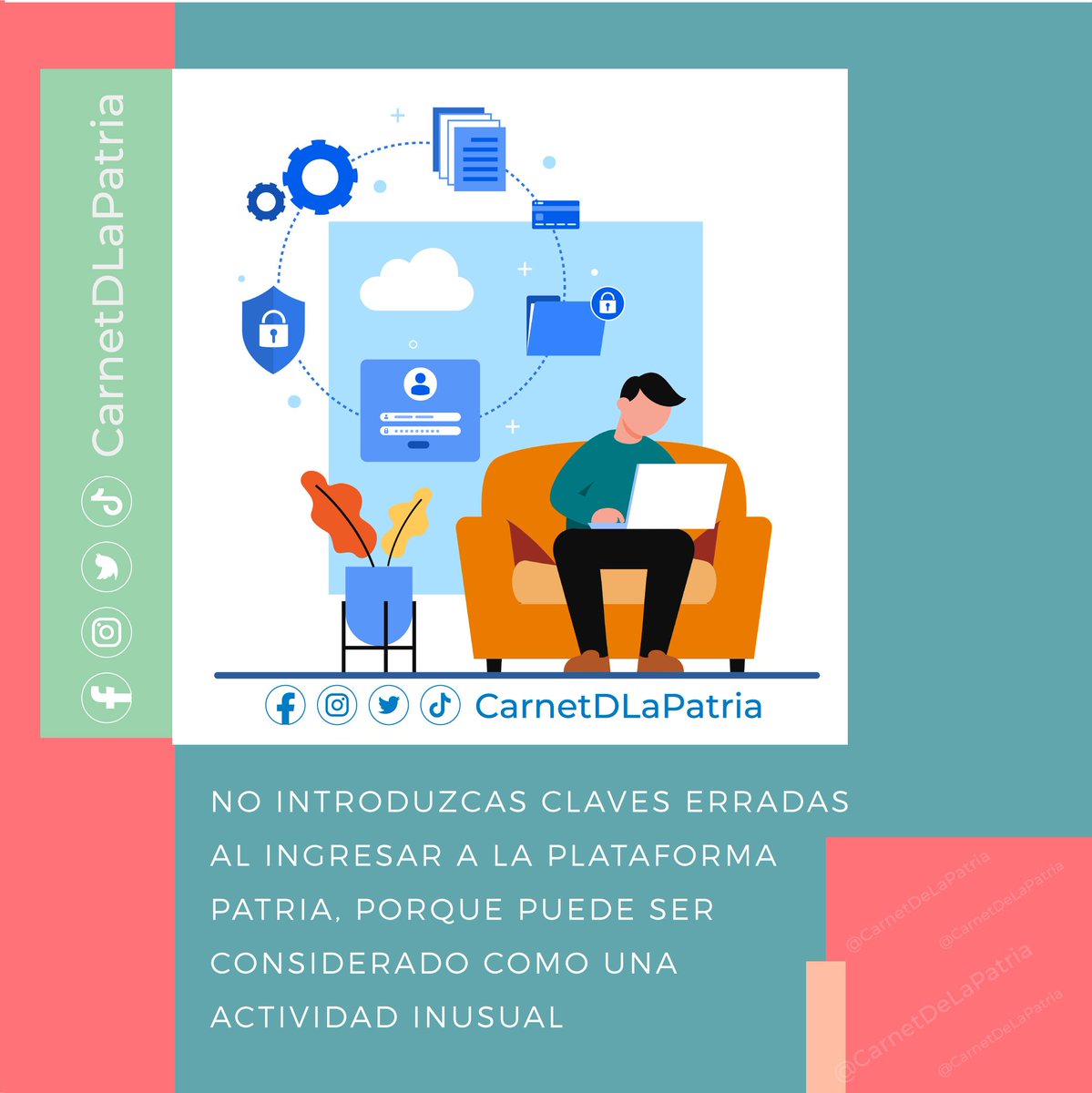 CarnetDLaPatria's tweet photo. #ATENCIÓN ¿Qué debes hacer si no te llegan los bonos? 👉🏼 Parte II 
El #SistemaPatria, ofrece respuestas a preguntas más frecuentes planteadas por nuestros usuari@s.

#ChávezSeHizoMillones #7Oct https://t.co/ncVZxqhSKE