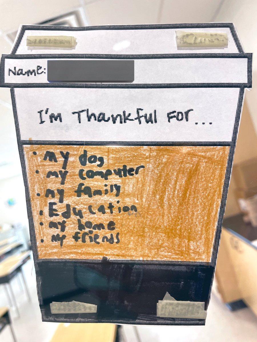 MsMaltez's tweet photo. A “latte” to be thankful for… ☕️ @smddurham @DurhamCatholic https://t.co/bKPjeYVpP1