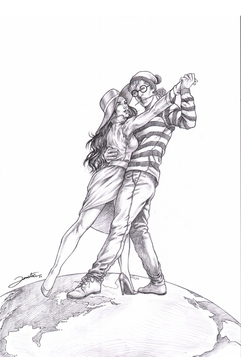 jonatasarts1's tweet photo. commission: Carmen Sandiego and Wally
#carmensandiego #whereswally #drawing #pecil #comic #illustration #fanart #artwork #traditionalart https://t.co/SsX1p4yDxb