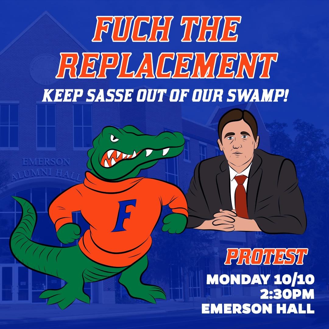 PROTEST: JOIN US MONDAY 2:30 Emerson Alumni Hall. Let's give Sasse a taste of the swamp 🐊🐊🐊