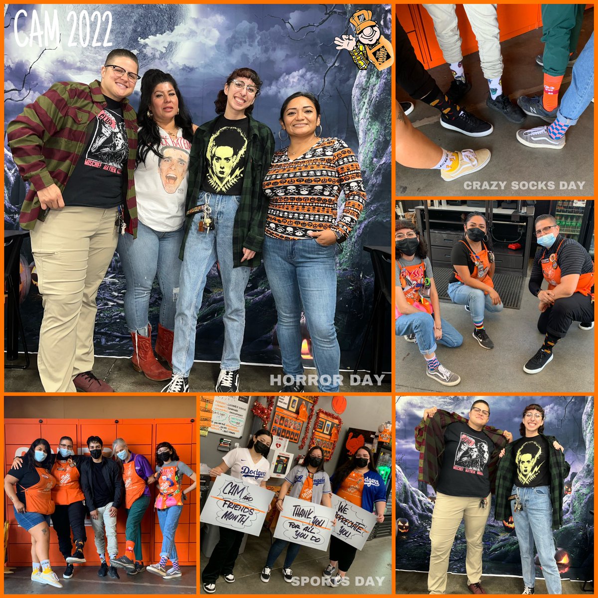 Darlene Matson (@dmatsonhd) on Twitter photo Spirit week has been a success so far! #crazySockDay 🧦#SportsDay ⚾️#HorrorDay 🧟♂️ the spirit continues ALL month! 🧡👊🏼 <a href="/HD_JGuizar/">JOE GUIZAR</a> <a href="/juanitaajackson/">Juanita Jackson</a> <a href="/jackieTHD/">Jackie Velasquez</a> <a href="/Amandat6610/">Amanda Truong</a> <a href="/thehellenator/">christina alarcon 🛠🧡</a> <a href="/jesse_moran10/">Jesse Moran</a> <a href="/MarkChavez/">Mark Chávez</a> Spirit week has been a success so far! #crazySockDay 🧦#SportsDay ⚾️#HorrorDay 🧟♂️ the spirit continues ALL month! 🧡👊🏼 <a href="/HD_JGuizar/">JOE GUIZAR</a> <a href="/juanitaajackson/">Juanita Jackson</a> <a href="/jackieTHD/">Jackie Velasquez</a> <a href="/Amandat6610/">Amanda Truong</a> <a href="/thehellenator/">christina alarcon 🛠🧡</a> <a href="/jesse_moran10/">Jesse Moran</a> <a href="/MarkChavez/">Mark Chávez</a>