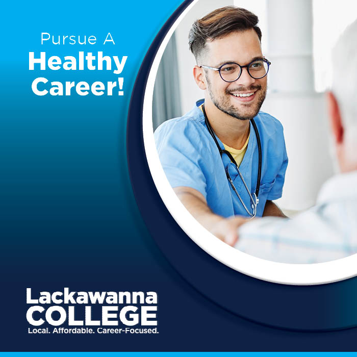 LackawannaEDU's tweet photo. So many paths to follow in the world of health sciences, which one will you choose? Whether it is medical assisting, nursing or therapy we have the right degree for you to pursue! Check out all of the degrees we offer here➡️ https://t.co/ExYP2vepVH https://t.co/ruKnokAiTP
