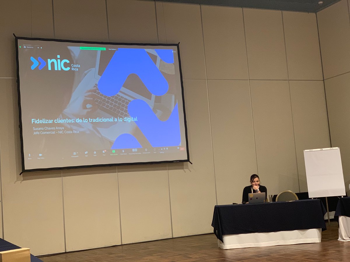 nichaiti's tweet photo. Building Customer Loyalty: from Traditional to Digital by Susanna Chaves (.CR)
@LACTLD Technical and Commercial Workshop in Santa Cruz de la Sierra, Bolivia
#LACTLD #LACNIC38 #LACNOG2022 https://t.co/ab1XnlYa3v