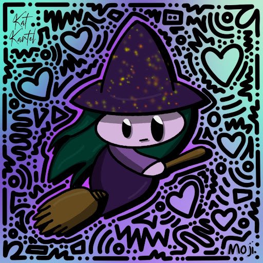 aster_cast's tweet photo. #NewNFTProfilePic NFT by @jpegjonno X @KatKartel
Actually my favorite piece in my entire wallet I am going to cry
The 5th surprise @ThxMoji from the drop today ๐ฎ
#Web3Warlock #NftArt https://t.co/nt6LISolIj