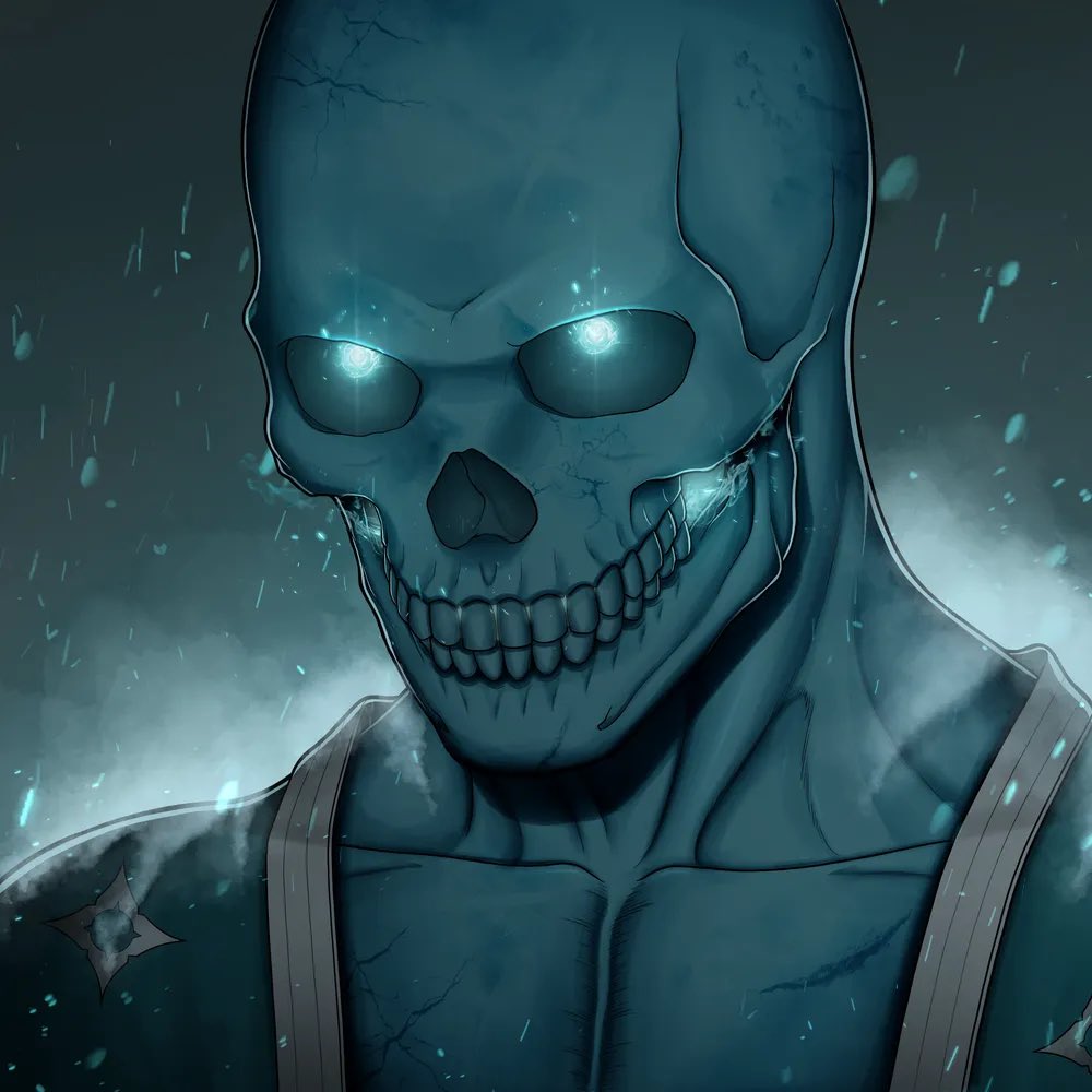 Many thanks to the legend <a href="/unxcde/">Unicode</a> for this masterpiece “Frozen Shivers” of my Hologram pfp from <a href="/GenuineUndead/">Genuine Undead</a> 

Knocked it out of the park again as always! Absolutely blown away by the talent in this community 

#riseandshine 🥶